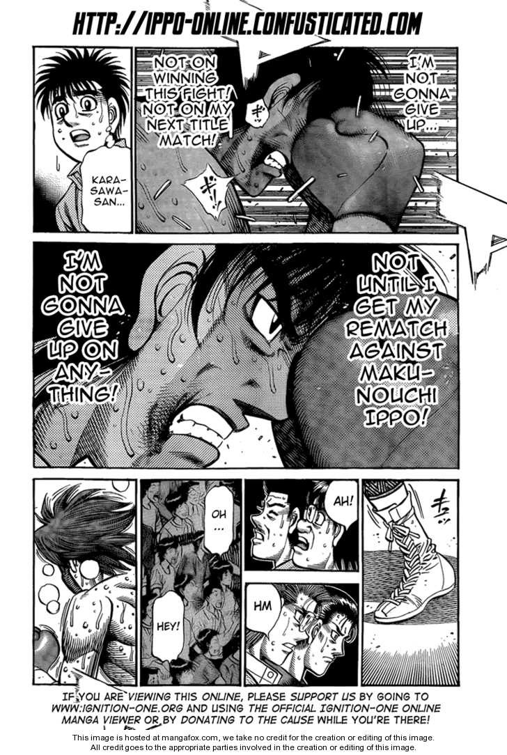 Hajime no Ippo Chapter 910 2